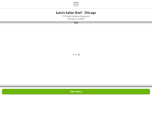 Tablet Screenshot of lukesitalianbeefchicago.com